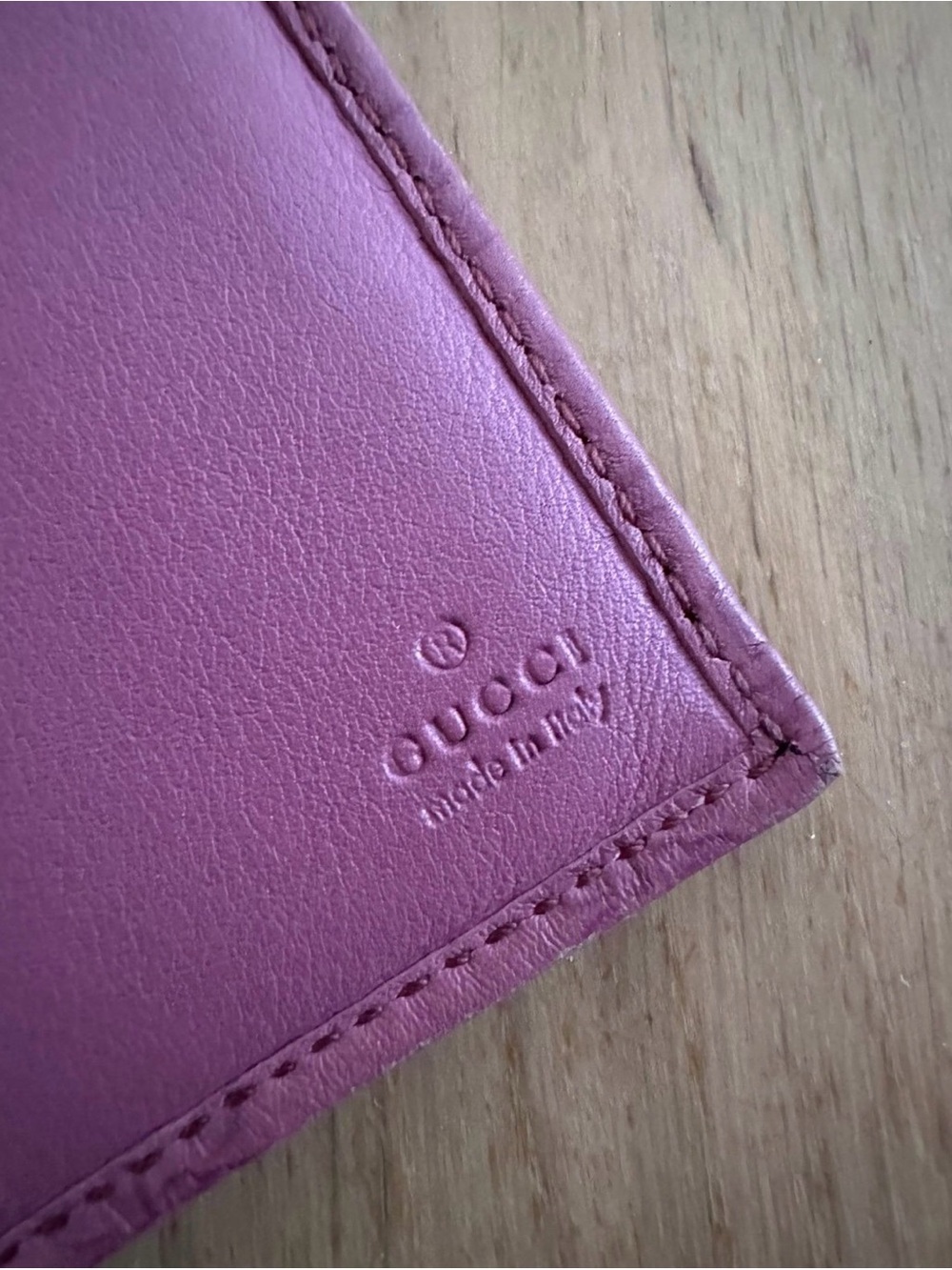 Gucci RARE 1955 horsebit Guccissima Emily chain wallet in very good condition. - Picture 3 of 13